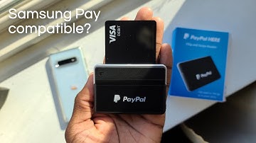 PayPal Chip and Swipe Reader | Unboxing, Setup, and Test With Card and Samsung Pay
