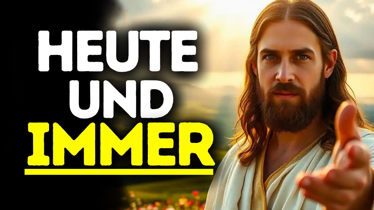 Gott ist bei dir – heute und für immer. Vertraue Seinem Plan.