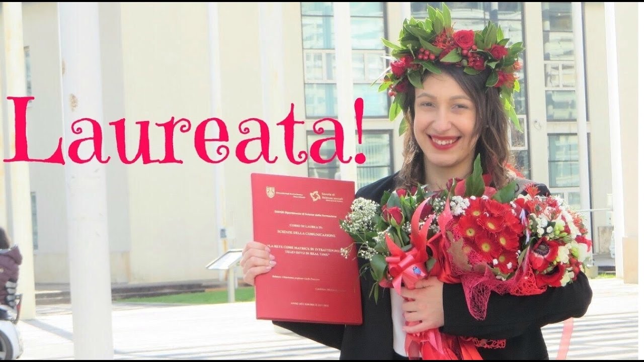 MI SONO LAUREATA!!! - YouTube
