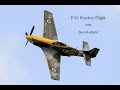 P-51 Practice Flight