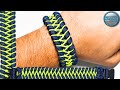 How to make Paracord Bracelet Cobra Teeth Knot World of Paracord  Tutorial&#39;s DIY