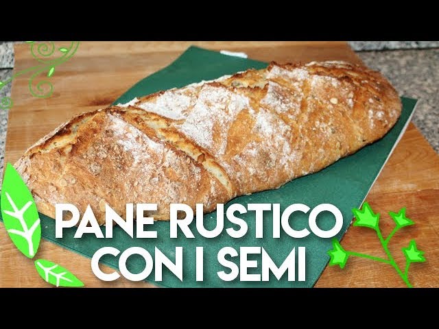 HEALTHY BREAD with seeds (recipe for everyone) @Basilico Channel 