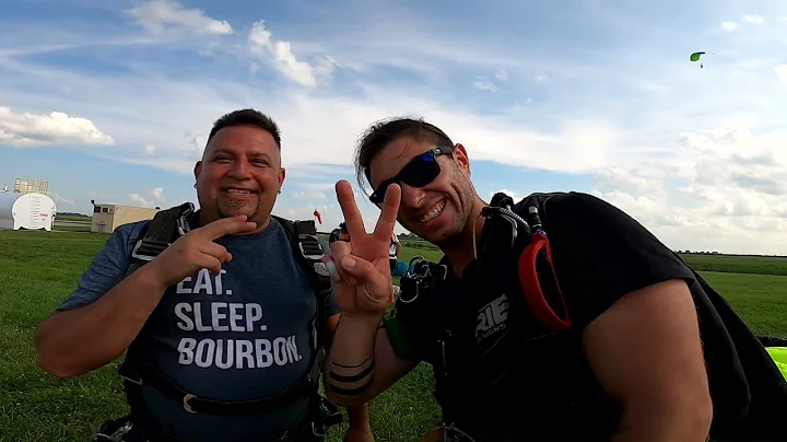 Carl DAgostino - Tandem Skydive at Skydive Indiana...