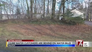 13,000 with late Raleigh water bills could see service cut off in weeks