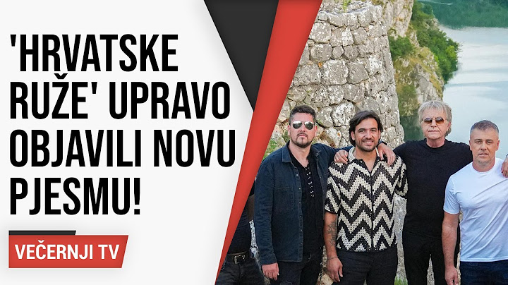 Neno Ninčević i 'Hrvatske ruže' upravo objavili novu pjesmu!