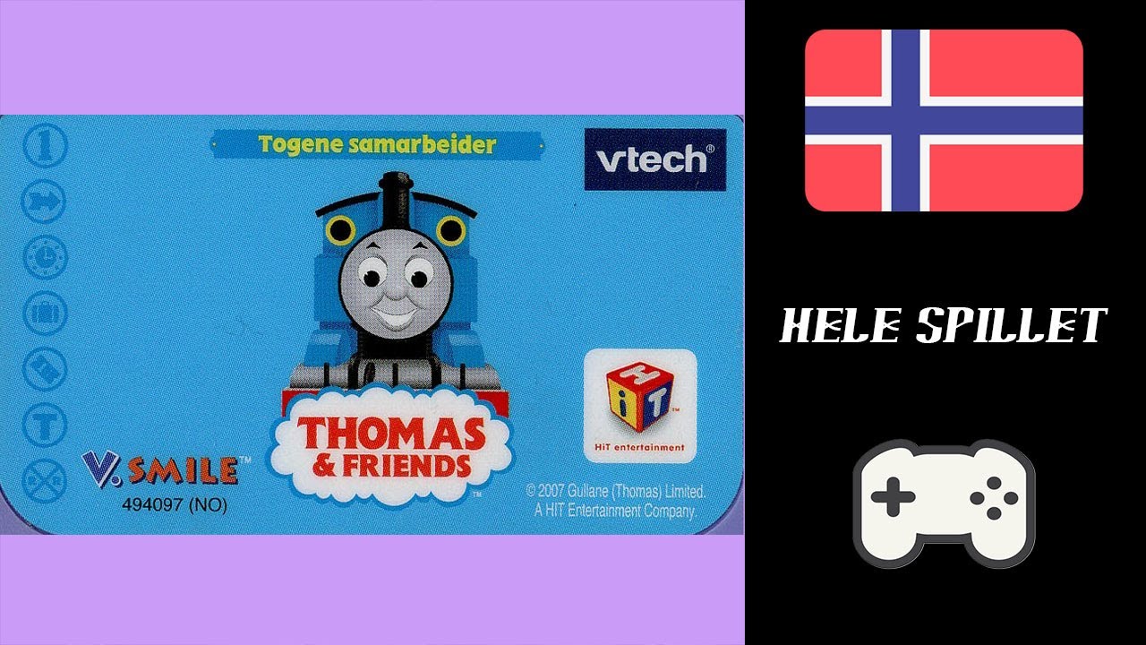 Thomas & Friends: Togene samarbeider (2005) - V.Smile - Norsk tale