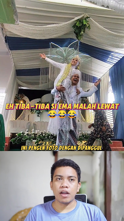 Bride and groom almost failed to follow photo trends