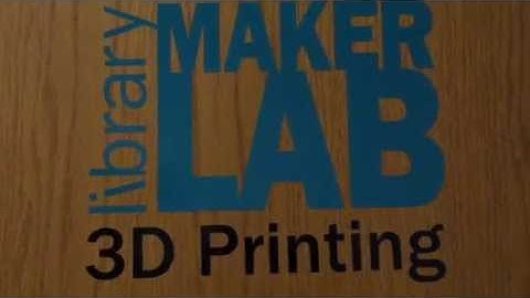 Welcome to the Maker Lab