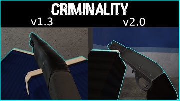Comparing Gun Animations Old To New (Criminality)