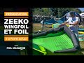 Zeeko kites  la foilie au lac 2022 kite foil et wing foil