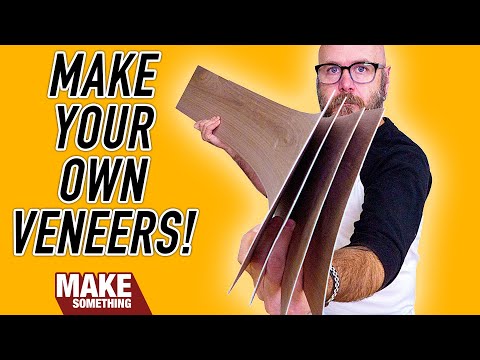 How to make your own veneers for creative