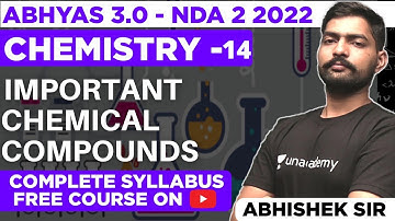 Chemistry MCQ For NDA | NDA Chemistry Classes 2022 | Abhyas 3.0 Complete Batch For NDA 2 2022