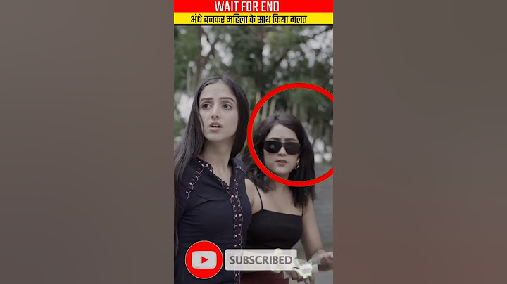 अंधी लड़की की मदद करना महिला को पड़ गया भारी #shorts