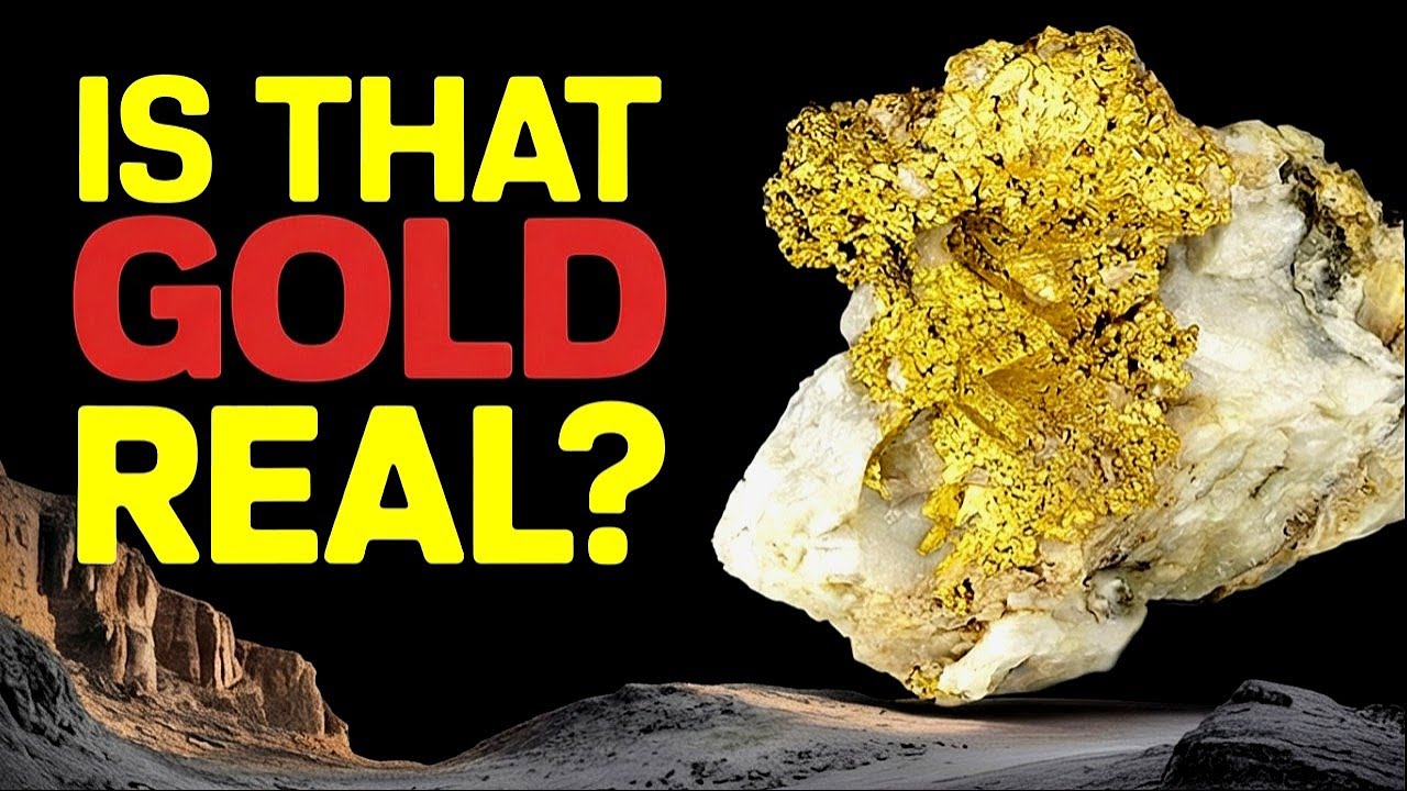 Как определить, есть ли в вашем камне настоящее золото!