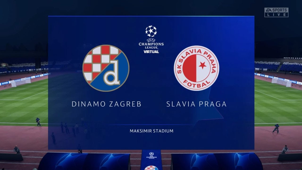 Champions League Virtual 19/20 - Dínamo Zagreb x Slavia Praga