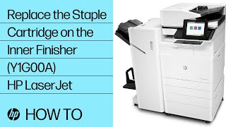 Replace the Staple Cartridge on the Inner Finisher (Y1G00A) | HP LaserJet | HP