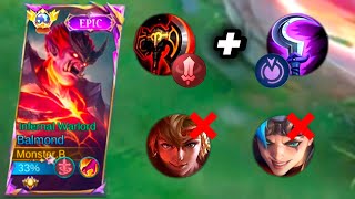 BALMOND JUNGLE TRY THIS COMBO ITEMS AND EMBLEM TO EASY WIN! BEST BUILD 2024 (Road to Global) - MLBB