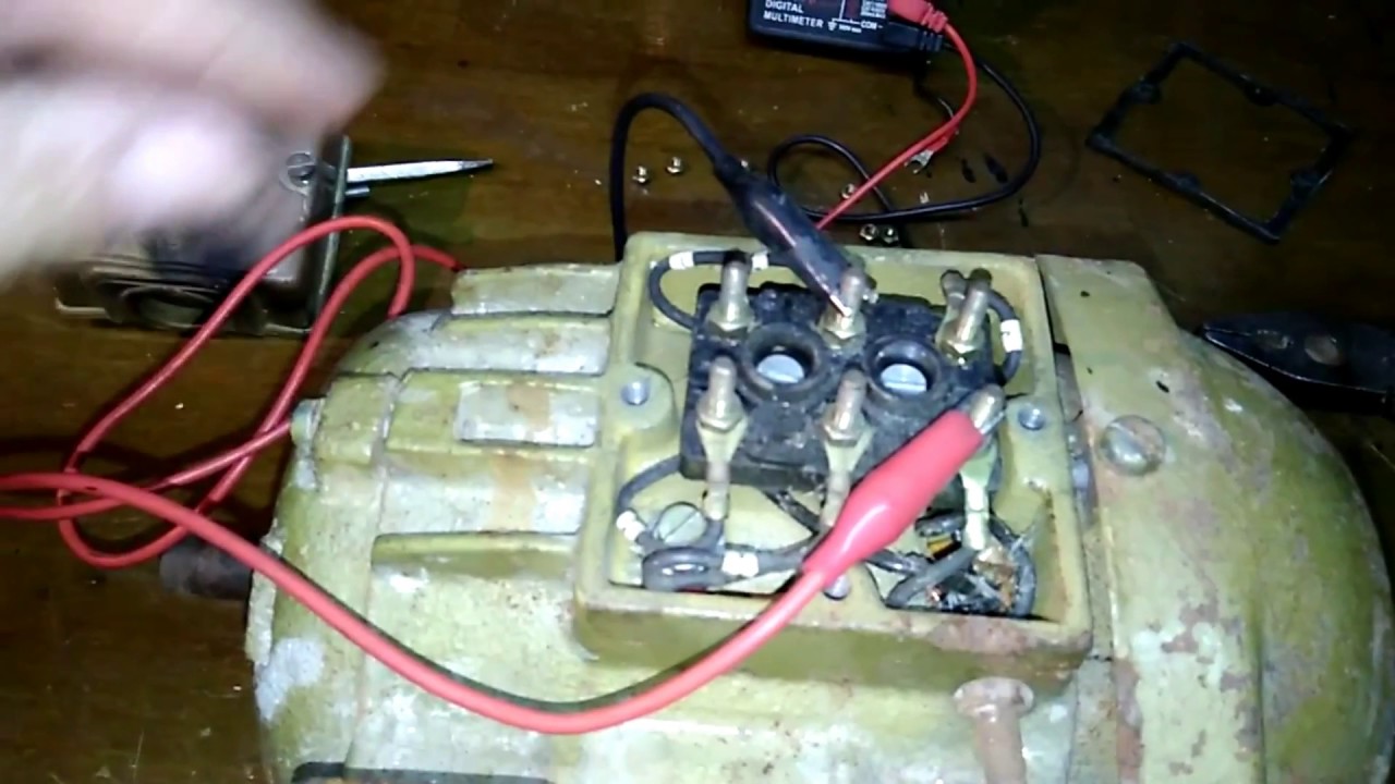 380v Motor An 220v Anschließen Ohne Kondensator Motor 380V conectado a 220V - YouTube
