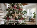Gingham Christmas Decor Ideas 2025 | Cozy Farmhouse Christmas Makeover You’ll Fall in Love With!
