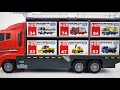 12 Tomica Service Machines | Unbox & Set Up the Convoy ~ トミカ収納コンボイで迫力の実走テスト☆開封紹介