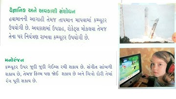 ધો-૩ કમ્પ્યુટર પાઠ-૨ કમ્પ્યુટરના ઉપયોગ | STD-3 COMPUTER CH-2 Use of Computer