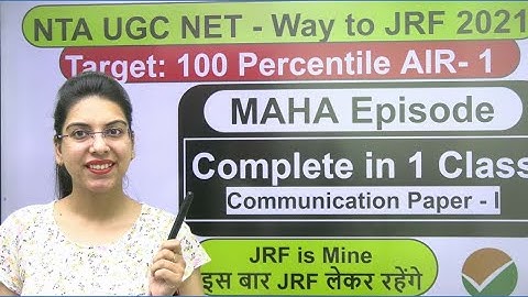 MAHA Episode Complete Communication in 1 Class | by Navdeep Kaur