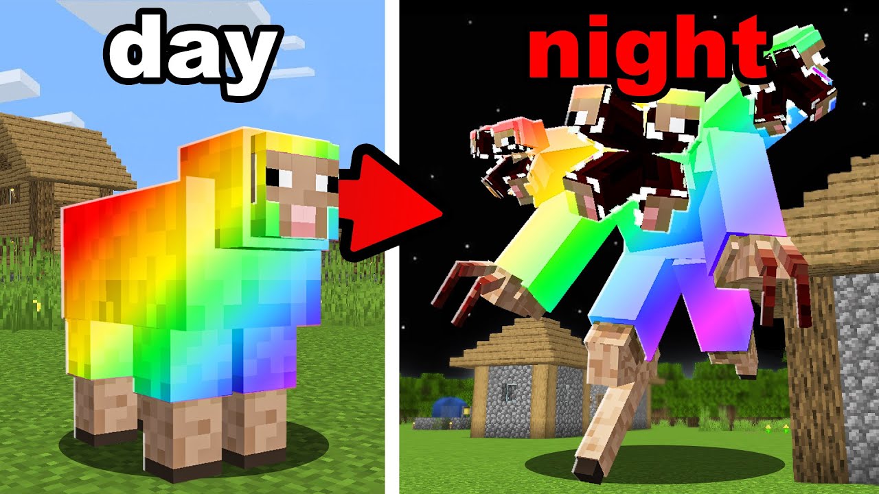 I Made A MUTANT RAINBOW SHEEP To Scare My Friends