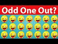 Find the odd emoji out |🤔Emoji puzzles|Find the difference#36😊👍