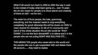 deviantART True Feeling -  the truth is not blame on dA