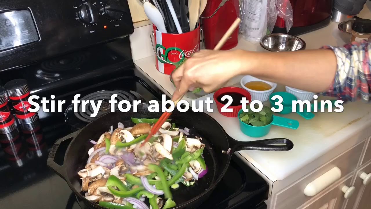 Alkaline Veggie stir fry w/Quinoa - YouTube