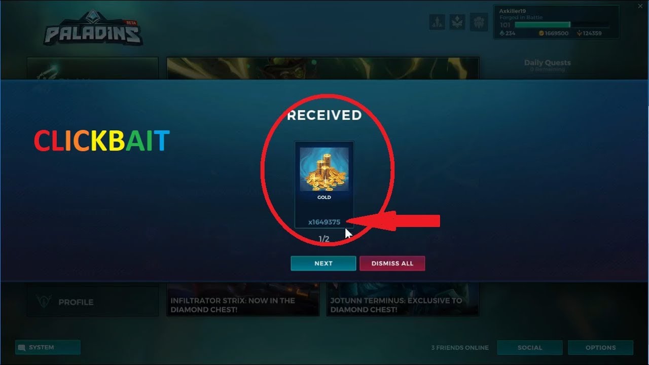 Paladins: OB67 Update opening