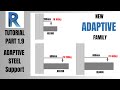 How to Create an Adaptive Family for Secondary Steel Support in Autodesk Revit | Tutorial