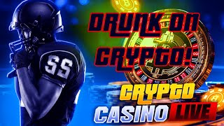 Drunk On Crypto - Fire Stampede Slots &amp; Super Bowl Bets!