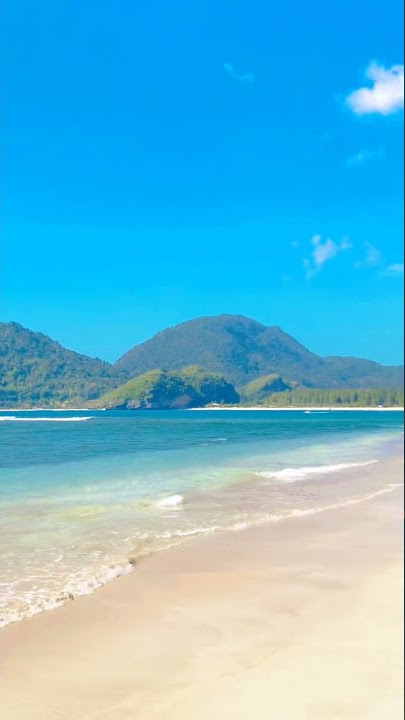 Mentahan Healing Dipantai nih 🌊 Pantai Pasir putih Yogyakarta jawa tengah