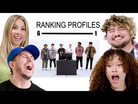 Ranking Guys by Their Dating Profiles | 6 Guys VS 6 Girls