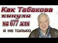 Табакова кинули на 677 миллионов а на людей повесили кредиты