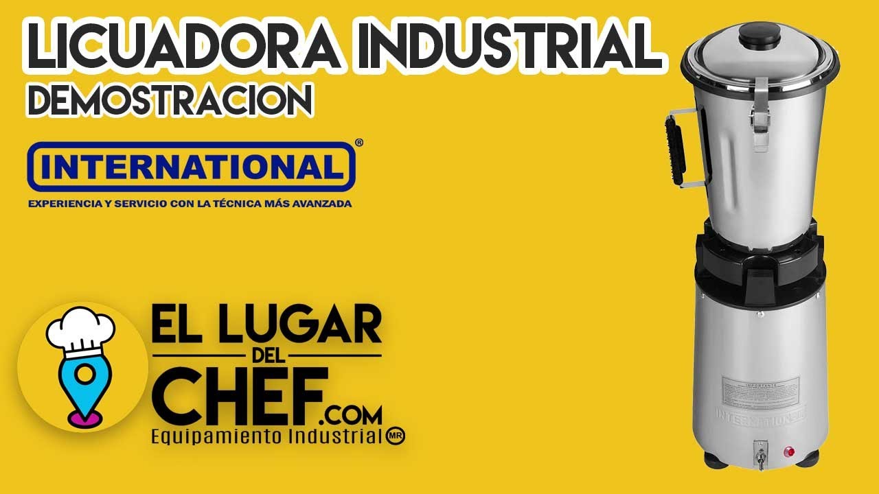 Licuadora Industrial International - El Lugar del Chef.com 