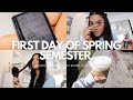 GRWM: FIRST DAY OF SPRING SEMESTER @ THE UNIVERSITY OF SOUTHERN CALIFORNIA