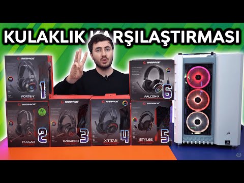 TAM 6 ADET 7.1 KULAKLIĞI TEK VİDEODA KARŞILAŞTIRIYORUM!