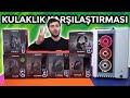 TAM 6 ADET 7.1 KULAKLIĞI TEK VİDEODA KARŞILAŞTIRIYORUM!