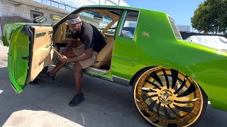 Illegal regal on 30" Forgiatos and Clients 75 Chevy Vert