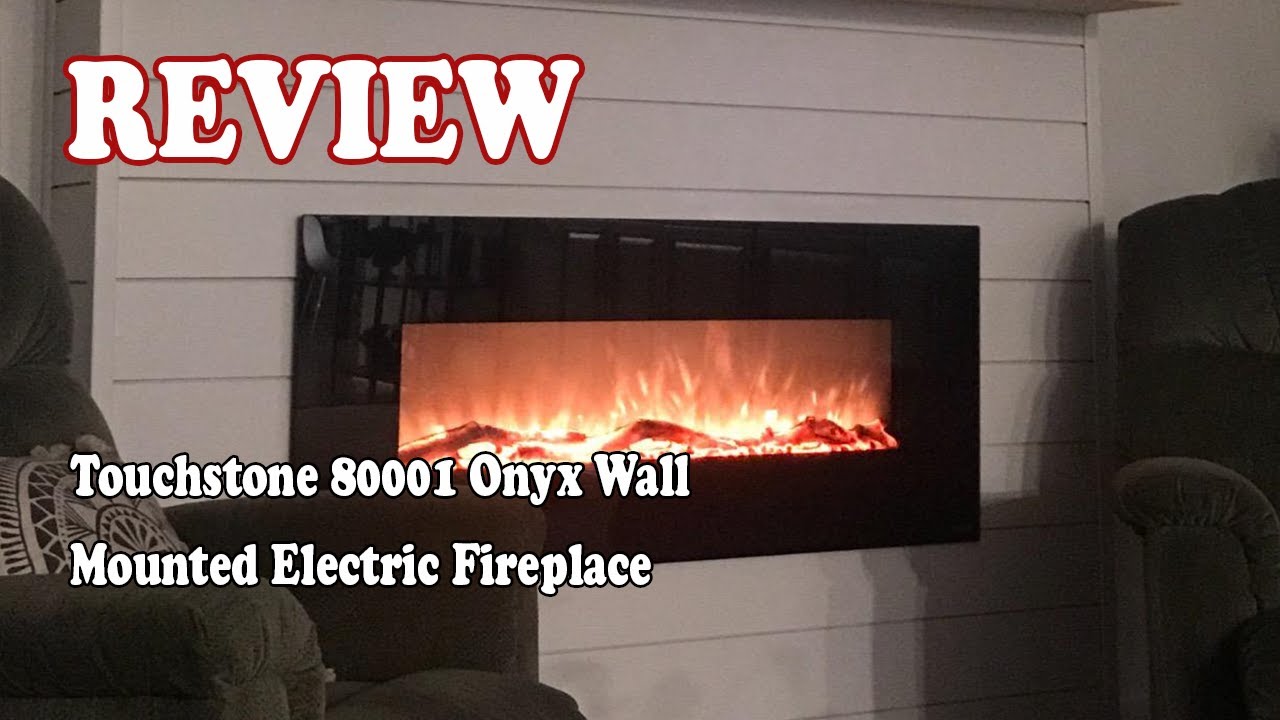 Review 2021, Touchstone 80001 Onyx Wall Mounted Electric Fireplace - YouTube