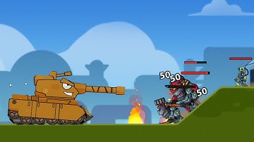 Tank Heroes Bobcat c12 Survive Mode Total Gameplay Walkthrough Part 20