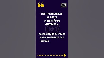 VIDEO #0559 – TERMINATION OF CONTRACT | RESCISÃO DE CONTRATO | #GPTW #HR #RH 🧿