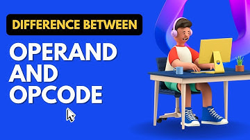 Opcode and Operand in hindi  || Computer #bcs11 #opcode #operand