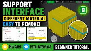 PETG Support Interface in Bambu Studio (Beginner Tutorial)