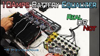 10A Lithium and Lead Acid Active Battery Equaliser (testing Real or Not)