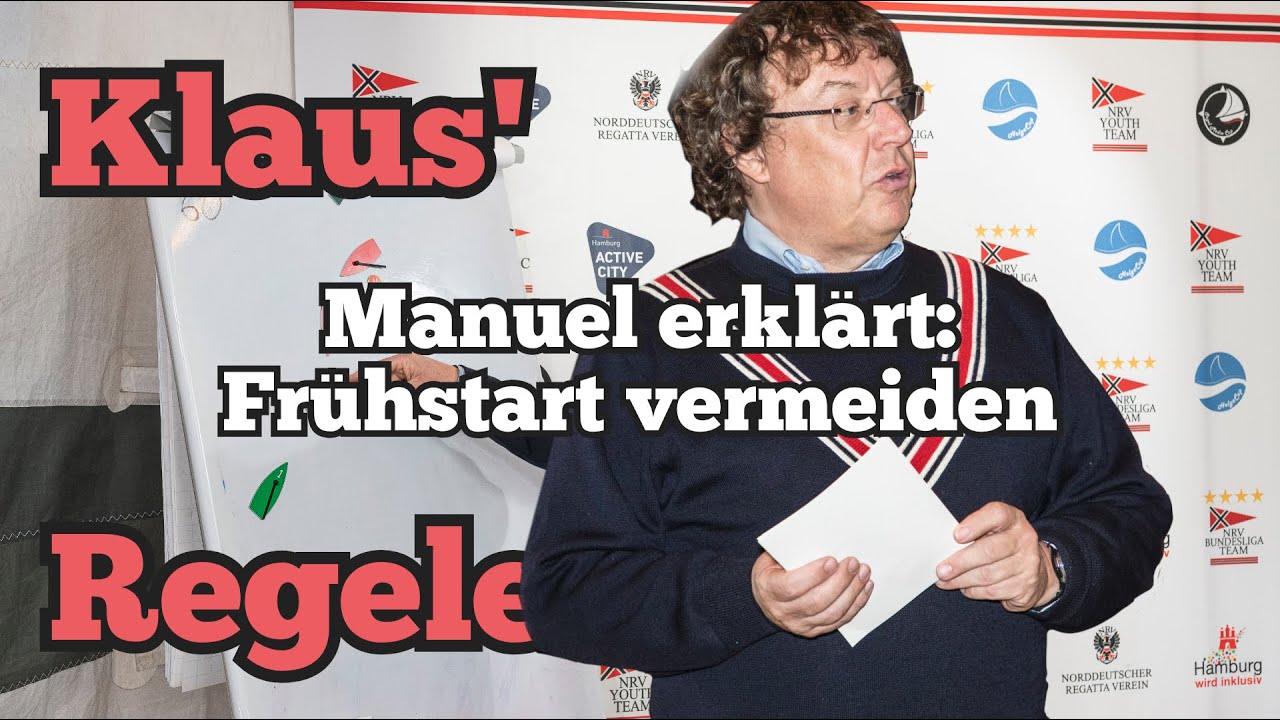 ⁣Klaus' Regelecke #14: Manuel Hünsch erklärt Frühtstart vermeiden