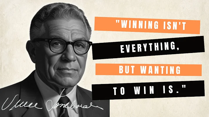 Unlock Motivation With Legendary Vince Lombardi Quotes!