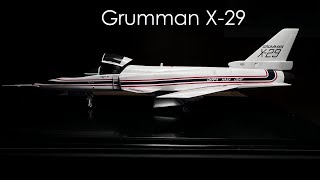 Grumman X-29 Hasegawa 1/72 　scale plastic model [Full Build]